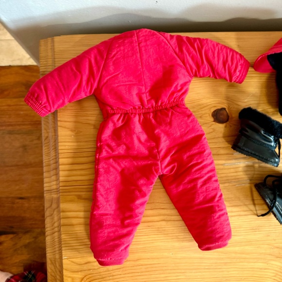 American Girl Bred to Sled, Sled Ahead Set - Sleigh, Red Winter, Husky Dog Snow - Picture 13 of 13